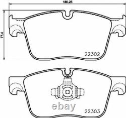 TEXTAR Front Axle BRAKE PADS for LANDROVER RANGE ROVER VELAR 3.0 D 4x4 2017-on