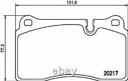 TEXTAR Front BRAKE DISCS + PADS for LANDROVER RANGE ROVER SPORT 4.2 4x4 2005-13