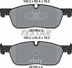 Textar Brake Discs & Pads Front Braking Set for Land Rover Range Rover Evoque