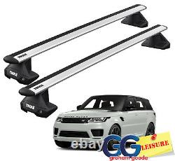 Thule Evo WingBars Roof Rack Bars Lockable Range Rover Sport 2014- onwards