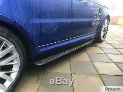 To Fit 2013+ Land Rover Range Rover Sport Running Boards Side Steps Skirts