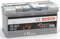 Type 019 Bosch S5A13 AGM Start Stop Car Battery 12V 95Ah with a 5 Year Warranty
