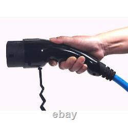 Type 2 To Type 2 EV Charging Cable 2m 16A / 3.7kW Black