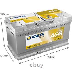 VARTA Silver AGM A5 / G14 019AGM Battery Audi A5 1.8 TFSI 170 8T (2007-2017)