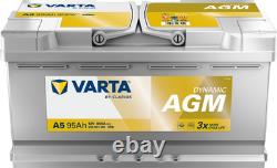 VARTA Silver AGM A5 / G14 019AGM Battery Audi A5 1.8 TFSI 170 8T (2007-2017)