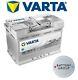 Varta E39 Agm Silver Stop Start Car Battery (570 901 076) (uk096 Agm) 12v 70ah