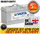 Varta Silver I1 Heavy Duty Car Battery 12v 110ah 5 Yrs Wty Range Rover Audi Bmw