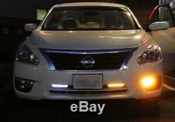 White Amber Switchback Slim SAMSUNG LED Side Indicator Daytime Running Light DRL