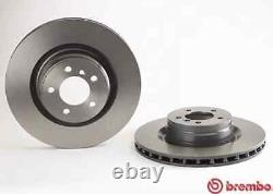 X2 Pcs Front Brake Disc Rotos X2 Pcs Set 09.9372.21 Brembo I