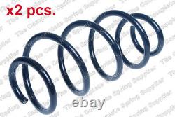 X2 Pcs Front Coil Springs Set 4075765 Lesjöfors I