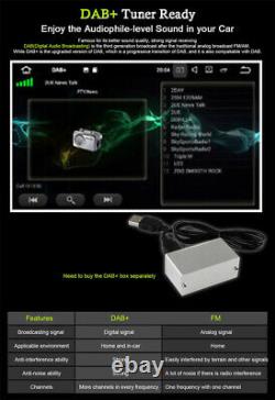 10.1 2din Android9.1 Carte Bluetooth Navigation Gps Stéréo Radio Usb Wifi Dab Dtv