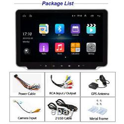 10.1in 1din Voiture Stereo Radio Mp5 Lecteur Gps Sat Nav Chef Unité Wifi Android 9.1