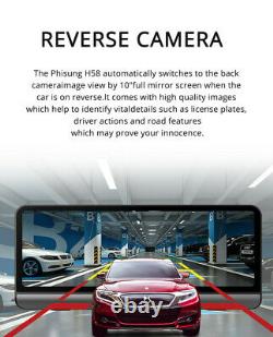 1080p Android 8.1 Dash Cam Voiture Dvr Caméra Gps Enregistreur De Navigation Adas Wifi 4g