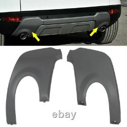 1PAIR Tuyau d'échappement en plastique BJ3217F783A Compatible avec Range Rover Evoque 12-2018