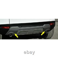 1PAIR Tuyau d'échappement en plastique BJ3217F783A Compatible avec Range Rover Evoque 12-2018
