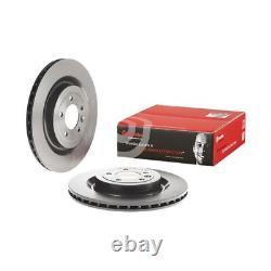 2 disques de frein ventilés pour Land Rover Range Rover MK4 P360 MHEV 4x4 Brembo arrière