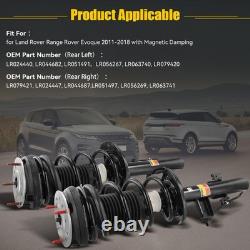 2 x Amortisseurs arrière gauche + droit pour Range Rover Evoque 2011-2018
