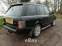 2002 Land Rover Range Rover L322 Vogue Td6 Noir Seulement 126k Miles