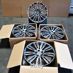 22 22x9.5 Roues Dynamiques Fit Land Rover Range Rover Hse Sport Discovery Superch