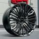 22 Jantes En Alliage Hawke Vega De 22 Pouces S'adaptent Au Range Rover Sport L494 Noir Mat 22x9.5 5-120