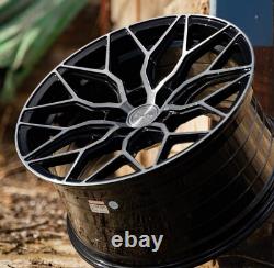 23/Rang Rover L405/L460/Riviera RF108 Formé par Flux/Dual Noir/10.5J/Alliages X4