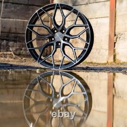 23/Rang Rover L405/L460/Riviera RF108 Formé par Flux/Dual Noir/10.5J/Alliages X4