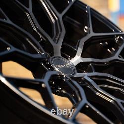 23/Rang Rover L405/L460/Riviera RF108 Formé par Flux/Dual Noir/10.5J/Alliages X4