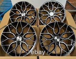 23/Rang Rover L405/L460/Riviera RF108 Formé par Flux/Dual Noir/10.5J/Alliages X4