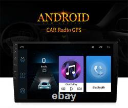 2din 10.1 Mp5 Lecteur Gps Wifi Android 7.1 Bluetooth Voiture Stereo Radio Core1+16g