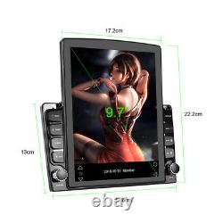 2din 9.7inch Android 9.1 Voiture Stereo Radio Gps Mp5 Multimedia Player Wifi Hotspot