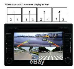 360 ° Parking Vue Complète Avec Avant / Arrière / Droite / Gauche 4 Caméras Dvr Et Surveillance Vidéo