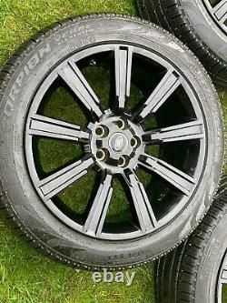 4 X 21 Range Rover Sport Vogue Découverte Alliage Defender Roues Pirelli Pneumatiques