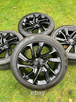 4 X Genuine 21 Range Rover Sport Vogue Discovery Alloy Wheels With Tyres