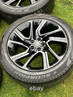 4 X Genuine 21 Range Rover Sport Vogue Discovery Alloy Wheels With Tyres