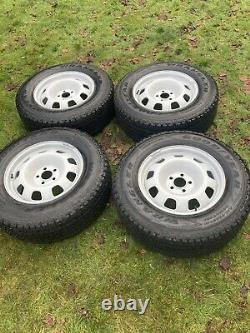 4 X Land Rover Defender Range Rover Sport Vogue Discovery Steel Alloy Wheels