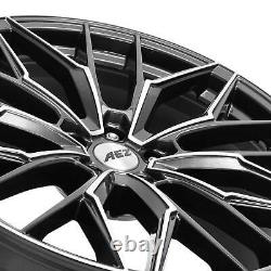 4 roues AEZ Porto dark 9.0Jx20 5x108 pour Land Rover Discovery Freelander Evoque