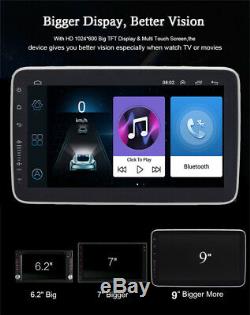 9 Car Stereo Radio 1 Din Gps Navi Fm Mp5 Écran Tactile Android 8.1 16 Go