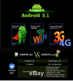 9 Pouces Android 8.1 Réglable 2 + 32go Car Stereo Radio Gps Wifi Bt Miroir Lien