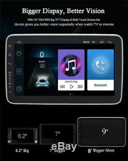 9 Pouces Car Stereo Radio 1 Gps Din Fm Lecteur Navi Mp5 Écran Tactile Android 16 Go
