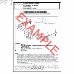 Attelage Tow-Trust pour Land Rover Range Rover Classic 1994-1997 Barre de remorquage à bride