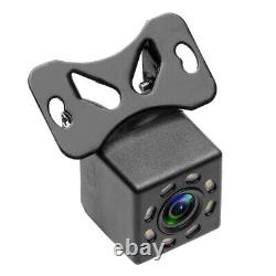 Autoradio stéréo de voiture Double Din CarPlay Bluetooth 6,2 pouces MP5 Player USB avec caméra à 8 LED