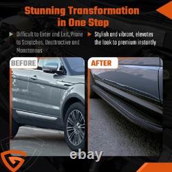 Barres de seuil pour Range Rover Evoque Dynamic L538 11-18 Aluminium noir UK