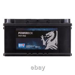Batterie 019 AGM 95Ah 850A CCA 12V borne T1 L5 pour Range Rover Sport 3.0 D 4x4