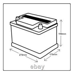 Batterie de voiture Bosch S5008 12 V scellée au calcium, garantie 5 ans, type 096