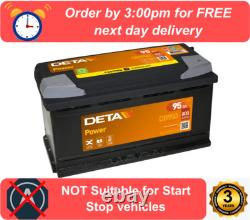 Batterie de voiture DB950 DETA Power (019) garantie 3 ans