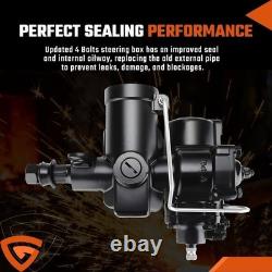 Boîtier de direction assistée à 4 boulons et bras de renvoi pour Land Rover Defender Discovery 1 83-16