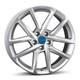 Borbet Wheels N 8.0x19 Et45 5x108 Sil Pour Land Rover Discovery Freelander Range
