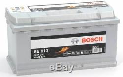 Bosch Car Batterie Royaume-uni Réf 019 12v 100ah Bosch Code S5013 5 Yr Gty Jour Suivant