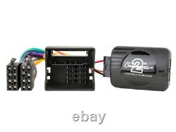 CTKLR04 pour Land Rover Range Rover L322, kit d'installation de fascia Double Din pour direction et antenne