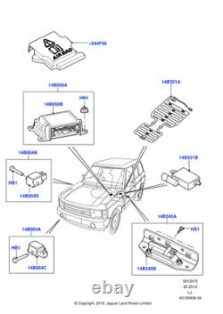 Capteur authentique Land Rover convient à Range Rover 2002-2009 2010-2012 LR008289